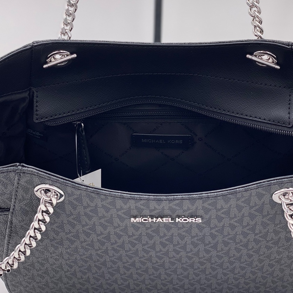 Michael Kors LG Chain Shoulder Tote - Picture 11 of 13
